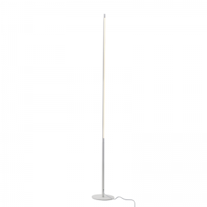 CHIOS ΕΠΙΔΑΠΕΔΙΟ ΦΩΤΙΣΤΙΚΟ LED ΑΛΟΥΜΙΝΙΟ ΛΕΥΚΟ D18xD1,8xH146CM