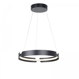 THESPIS ΚΡΕΜΑΣΤΟ ΦΩΤΙΣΤΙΚΟ LED ΑΛΟΥΜΙΝΙΟ ΜΑΥΡΟ D40xH150CM