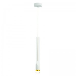 MATSA ΚΡΕΜΑΣΤΟ ΜΟΝΟΦΩΤΟ ΦΩΤΙΣΤΙΚΟ LED ΜΕΤΑΛΛΟ ΛΕΥΚΟ D6xH228CM