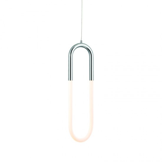 ALIEN ΚΡΕΜΑΣΤΟ ΦΩΤΙΣΤΙΚΟ LED ΜΕΤΑΛΛΟ ΑΣΗΜΙ 15x2,3xH230CM