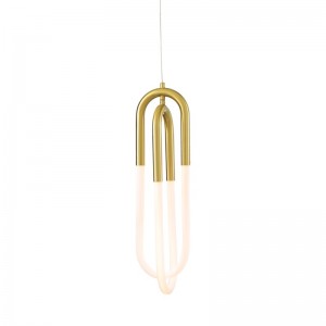 ALIEN 2 ΚΡΕΜΑΣΤΟ ΦΩΤΙΣΤΙΚΟ LED ΜΕΤΑΛΛΟ ΧΡΥΣΟ 15x15xH230CM