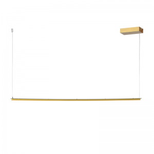 KURT ΚΡΕΜΑΣΤΟ ΦΩΤΙΣΤΙΚΟ LED ΑΛΟΥΜΙΝΙΟ ΧΡΥΣΟ 100x5xH150CM