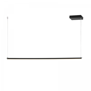 KURT ΚΡΕΜΑΣΤΟ ΦΩΤΙΣΤΙΚΟ ΡΑΓΑ LED ΑΛΟΥΜΙΝΙΟ ΜΑΥΡΟ 100x5xH150CM