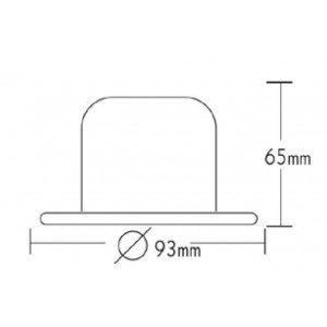 ΣΠΟΤ ΧΩΝΕΥΤΟ ΓΥΑΛΙ ΜΠΛΕ MR16