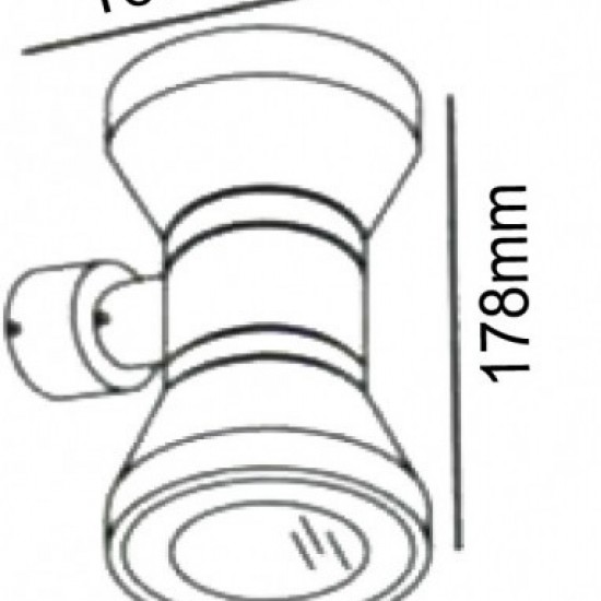 ΑΠΛΙΚΑ UP-DOWN IP65 2XGU10-ΦΩΤΙΣΤΙΚΑ ΕΞΩΤΕΡΙΚΟΥ ΧΩΡΟΥ-ΦΑΝΑΡΑΚΙΑ-
