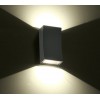 Fer Απλίκα Up-Down LED 6W Σε Σκούρο Γκρί Χρώμα-ΑΠΛΙΚΕΣ ΕΞΩΤΕΡΙΚΟΥ ΧΩΡΟΥ-ΦΩΤΙΣΤΙΚΑ ΕΞΩΤΕΡΙΚΟΥ ΧΩΡΟΥ-ΓΚΡΙ-LED-