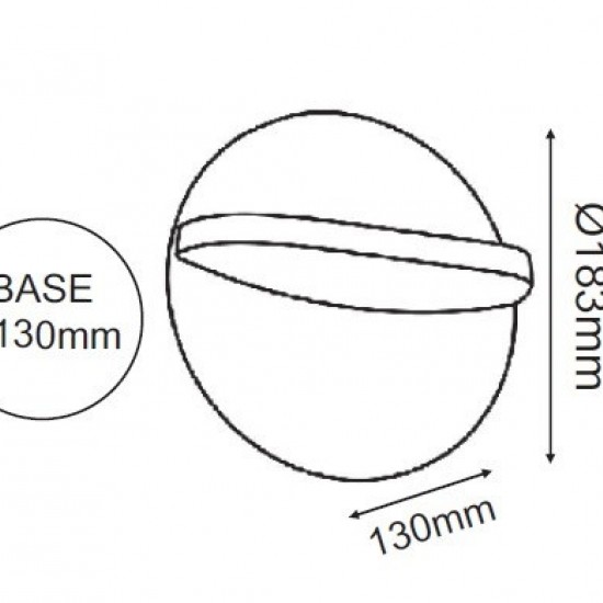 Misa Απλίκα LED 16W Σε Σκούρο Γκρί Χρώμα-ΦΩΤΙΣΤΙΚΟ-ΕΞΩΤΕΡΙΚΟΥ ΧΩΡΟΥ-ΑΠΛΙΚΑ-ΑΛΟΥΜΙΝΙΟ-ΓΚΡΙ-