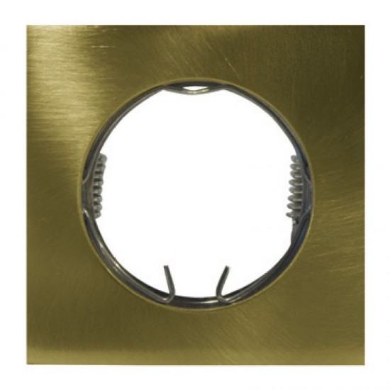 ΣΠΟΤ ΤΕΤΡΑΓΩΝΟ MR16 ΧΡΥΣΟ ΜΑΤ