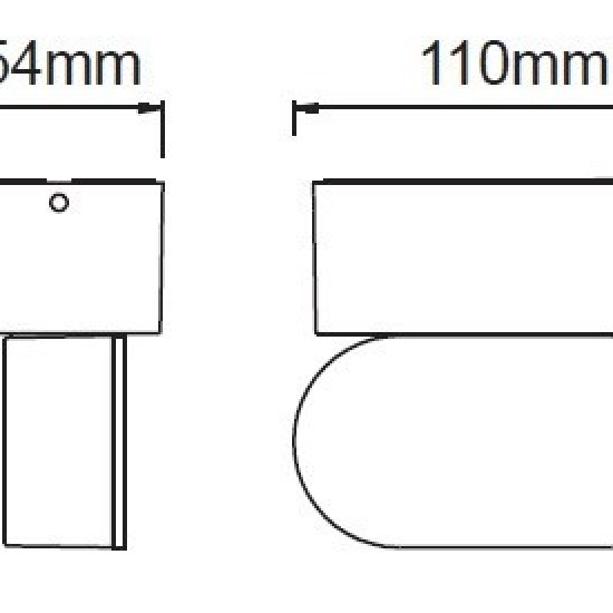 Vesc Απλίκα LED 7W Σε Σκούρο Γκρί Χρώμα-ΑΠΛΙΚΑ ΕΞΩΤΕΡΙΚΟΥ ΧΩΡΟΥ-ΦΩΤΙΣΤΙΚΑ ΕΞΩΤΕΡΙΚΟΥ ΧΩΡΟΥ-ΓΚΡΙ-LED-