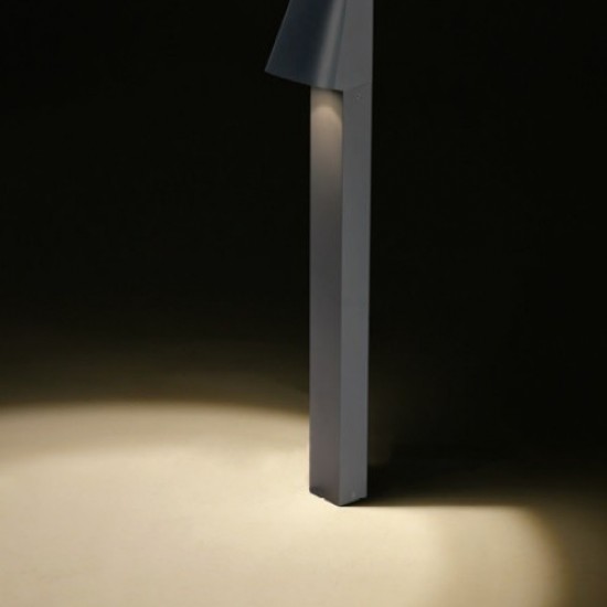 Simore Κολωνάκι LED 6W Ύψους 61,9cm Σε Σκούρο Γκρί Χρώμα-ΚΟΛΩΝΑΚΙ ΕΞΩΤΕΡΙΚΟΥ ΧΩΡΟΥ-ΦΩΤΙΣΤΙΚΑ ΕΞΩΤΕΡΙΚΟΥ ΧΩΡΟΥ-ΓΚΡΙ-LED-