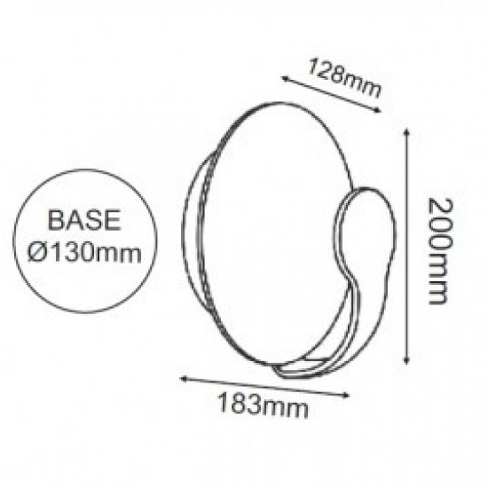 Selma Απλίκα LED 9W Σε Λευκό Ματ Χρώμα-ΦΩΤΙΣΤΙΚΟ-ΕΞΩΤΕΡΙΚΟΥ ΧΩΡΟΥ-ΑΠΛΙΚΑ-ΛΕΥΚΟ-ΠΟΛΥΚΑΡΜΠΟΝΙΚΟ-