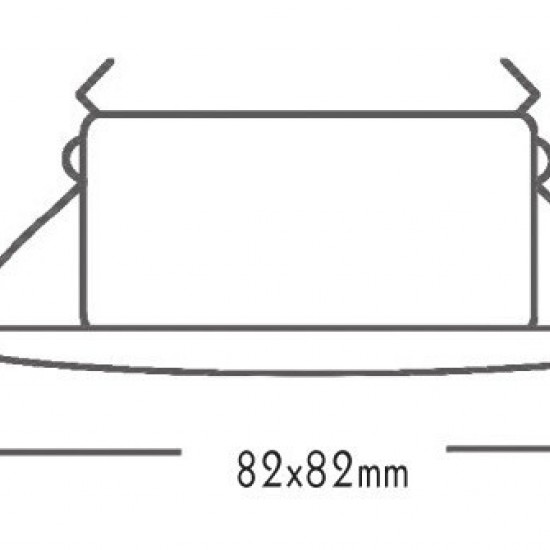 ΣΠΟΤ ΣΤΕΓΑΝΟ ΧΩΝΕΥΤΟ ΤΕΤΡΑΓΩΝΟ ΧΡΥΣΟ ΜΑΤ