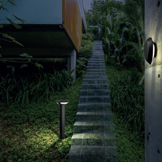 Berka Κολωνάκι LED 7W Ύψους 50cm Σε Σκούρο Γκρί Χρώμα-ΦΩΤΙΣΤΙΚΑ ΕΞΩΤΕΡΙΚΟΥ ΧΩΡΟΥ-ΕΔΑΦΟΥΣ-ΚΟΛΩΝΑΚΙ-ΑΛΟΥΜΙΝΙΟ ΠΟΛΥΚΑΡΜΠΟΝΙΚΟ lED-ΓΚΡΙ-