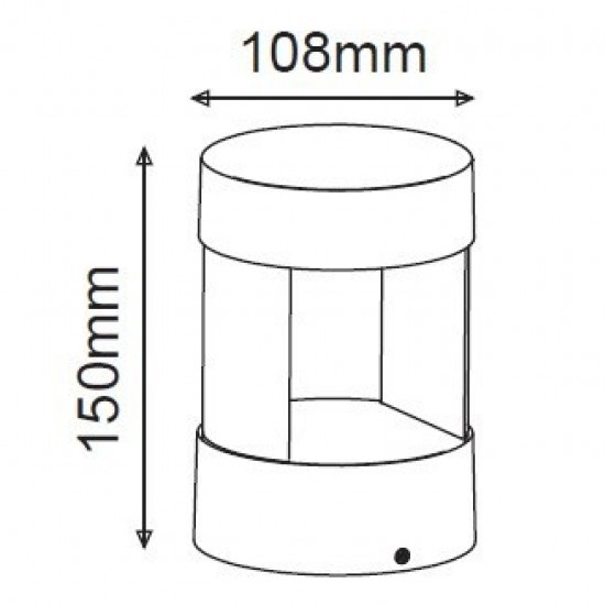 Laval Απλίκα LED 9W Σε Σκούρο Γκρί Χρώμα-ΦΩΤΙΣΤΙΚΑ ΕΞΩΤΕΡΙΚΟΥ ΧΩΡΟΥ-ΑΠΛΙΚΑ-ΑΛΟΥΜΙΝΙΟ-ΓΚΡΙ-LED-