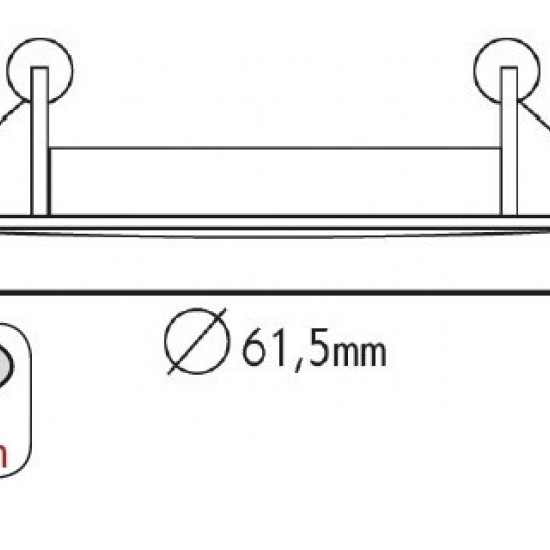 ΣΠΟΤ ΧΩΝΕΥΤΟ  MR11 ΧΡΥΣΟ