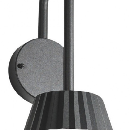 Viana Απλίκα LED 10W Σε Σκούρο Γκρί Χρώμα-ΑΠΛΙΚΑ-ΕΞΩΤΕΡΙΚΟΥ ΧΩΡΟΥ-ΓΚΡΙ-LED-