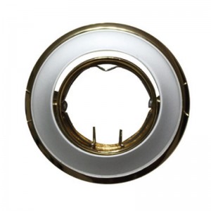 ΣΠΟΤ ΧΩΝΕΥΤΟ ΚΙΝΟΥΜΕΝΟ ΔΙΧΡΩΜΟ  ΑΣΗΜΙ, ΧΡΥΣΟ ΠΕΡΛΕ