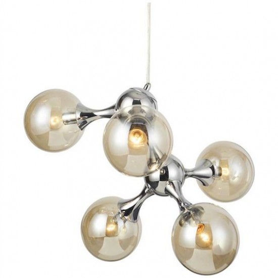 BLOB ΚΡΕΜΑΣΤΟ 5ΦΩΤΟ ΦΩΤΙΣΤΙΚΟ ΓΥΑΛΙ ΜΕΛΙ 60x130cm