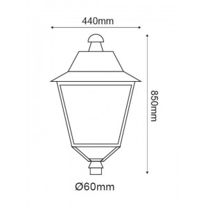 ΦΑΝΑΡΙ ΚΟΛΩΝΑΣ HI50030