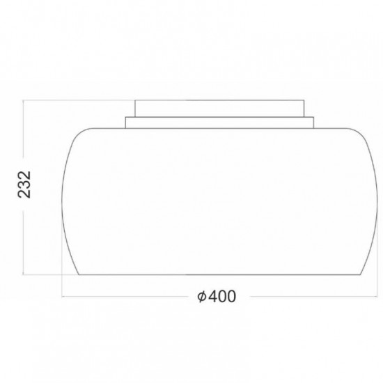 ΟΡΟΦΗΣ ΚΡΥΣΤΑΛΛΟ – ΓΥΑΛΙ Φ40CM 6ΧG9