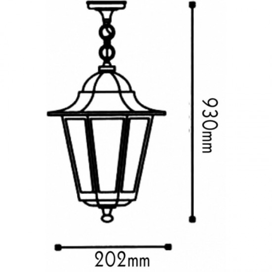 ΦΑΝΑΡΙ ΚΡΕΜΑΣΤΟ ΛΕΥΚΟ ΕΞΑΓΩΝΟ 60W-ΦΩΤΙΣΤΙΚΟ ΕΞΩΤΕΡΙΚΟΥ-ΦΑΝΑΡΑΚΙ-
