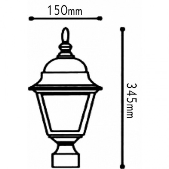 ΦΑΝΑΡΙ ΙΣΤΟΥ ΧΡΥΣΟ ΜΑΥΡΟ ΙΡ44 Ε27 60W-ΦΩΤΙΣΤΙΚΑ ΕΞΩΤΕΡΙΚΟΥ ΧΩΡΟΥ-ΦΑΝΑΡΑΚΙΑ-