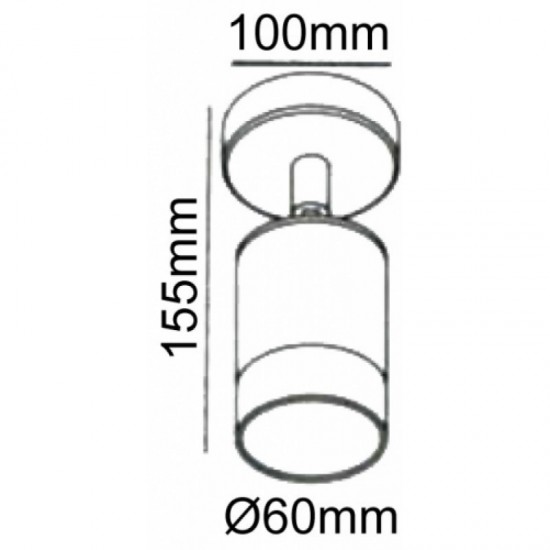 ΑΠΛΙΚΑ ΣΠΟΤ ΜΟΝΟ GU10 IP65-ΦΩΤΙΣΤΙΚΑ ΕΞΩΤΕΡΙΚΟΥ ΧΩΡΟΥ-ΦΑΝΑΡΑΚΙΑ-