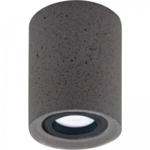 ΕΠΙΤΟΙΧΟ Φ/Σ 1ΧGU10 ΜΑΥΡΟ ΤΣΙΜΕΝΤΟ D8,5XH10CM