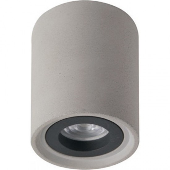 ΕΠΙΤΟΙΧΟ Φ/Σ 1ΧGU10 ΓΚΡΙ ΤΣΙΜΕΝΤΟ D8,5XH10CM-ΦΩΤΙΣΤΙΚΑ ΕΣΩΤΕΡΙΚΟΥ ΧΩΡΟΥ-ΑΠΛΙΚΕΣ-ΤΣΙΜΕΝΤΕΝΙΑ-ΓΚΡΙ-