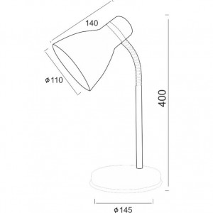 ΠΟΡΤΑΤΙΦ ΛΕΥΚΟ Ε27 1Χ40W H40CM