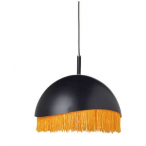 ΚΡΕΜΑΣΤΟ Φ/Σ 1ΧΕ27 ΜΕΤΑΛΛΙΚΟ ΜΑΥΡΟ/ΟΡΕΙΧΑΛΚΟ+ΚΛΩΣΤΗ Φ35ΧΗ100CM