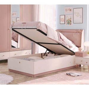 ELEGANCE ΠΑΙΔΙΚΟ ΚΡΕΒΑΤΙ ΜΟΝΟ ΜΕ ΑΠΟΘΗΚΕΥΤΙΚΟ ΧΩΡΟ 205x109xH110cm
