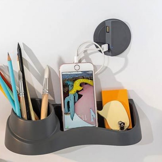 WHITE ΠΑΙΔΙΚΟ ΓΡΑΦΕΙΟ ΜΕΓΑΛΟ ΜΕ ΒΙΒΛΙΟΘΗΚΗ 139x58xH179 cm