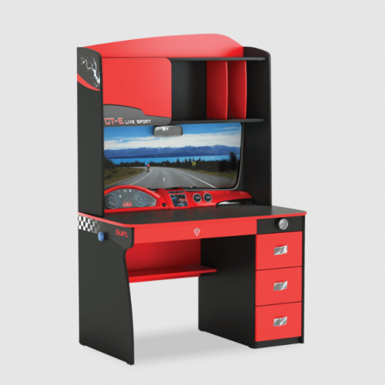 ΠΑΙΔΙΚΟ ΓΡΑΦΕΙΟ CHAMPION RACER 117x69x174cm