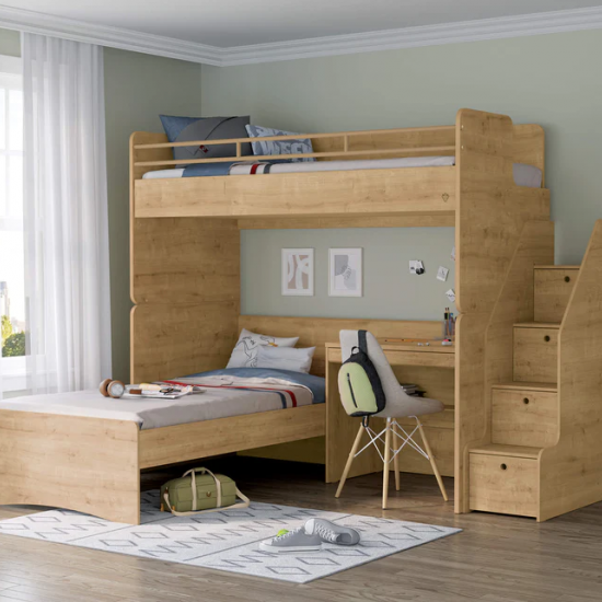 MOCHA STUDIO 4 ΠΑΙΔΙΚΗ ΚΟΥΚΕΤΑ 5 ΤΕΜΑΧΙΩΝ 247x206xH189cm