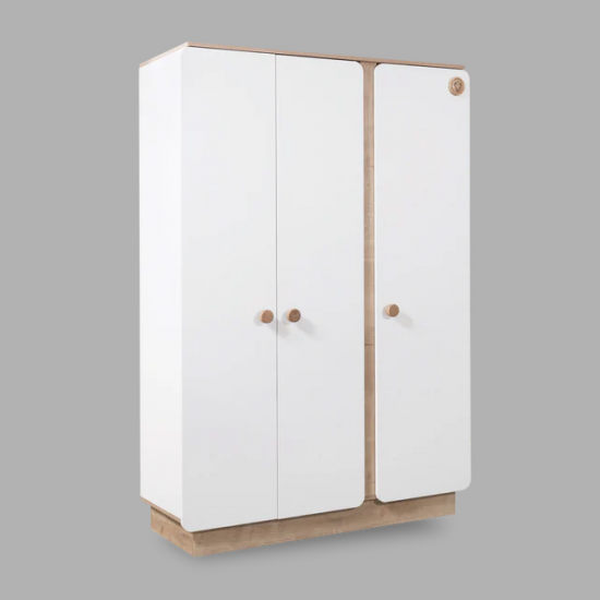 NATURA ΒΡΕΦΙΚΗ ΝΤΟΥΛΑΠΑ 3ΦΥΛΛΗ 136x56xH196 cm