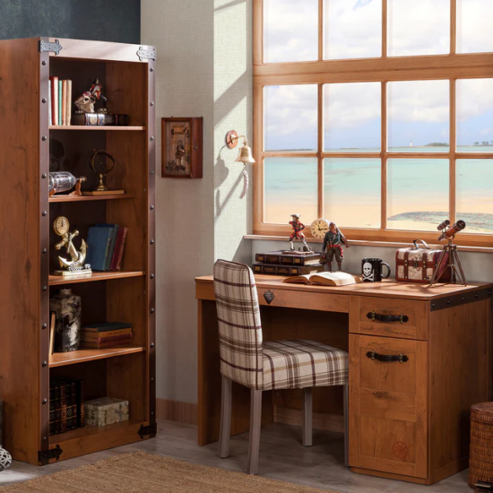 PIRATE ΠΑΙΔΙΚΗ ΒΙΛΙΟΘΗΚΗ 71x33xH183cm