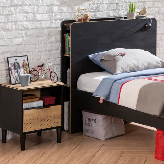 BLACK ΠΑΙΔΙΚΟ ΚΟΜΟΔΙΝΟ 44x41xH54cm