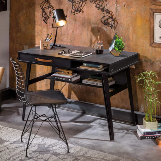 DARK METAL ΠΑΙΔΙΚΟ ΓΡΑΦΕΙΟ 120x60xH75cm