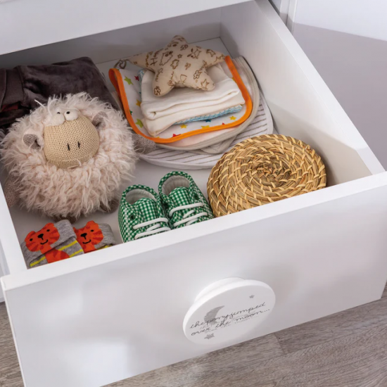 SL COTTON ΠΑΙΔΙΚΗ ΝΤΟΥΛΑΠΑ 3ΦΥΛΛΗ ΜΕ ΣΥΡΤΑΡΙΑ 133x54xH133cm