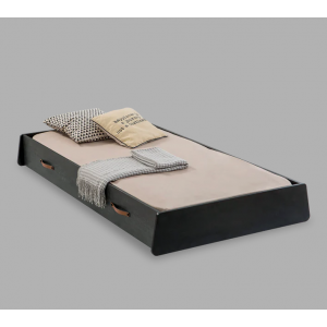 ΣΥΡΤΑΡΙ ΚΡΕΒΑΤΙΟΥ ΜΟΝΟ DARK METAL 194x103xH24cm