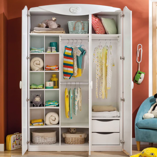 COTTON ΠΑΙΔΙΚΗ ΝΤΟΥΛΑΠΑ 3ΦΥΛΛΗ 133x54xH202m