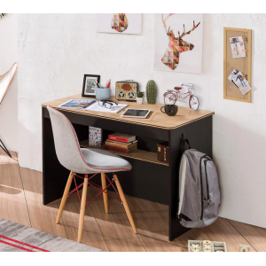 BLACK ΠΑΙΔΙΚΟ ΓΡΑΦΕΙΟ ΜΕ ΡΑΦΙ 110x58xH75 cm