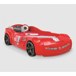 CHAMPION RACER ΠΑΙΔΙΚΟ ΚΡΕΒΑΤΙ ΑΥΤΟΚΙΝΗΤΟ ΚΟΚΚΙΝΟ 126x225xH66 cm