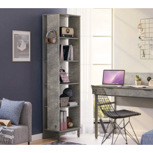 SPACE GRAY ΠΑΙΔΙΚΗ ΒΙΛΒΙΟΘΗΚΗ 52x32xΗ180cm