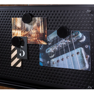 DARK METAL ΠΑΙΔΙΚΟ ΓΡΑΦΕΙΟ ΜΕ ΠΛΑΤΗ ΚΑΙ ΘΥΡΑ USB 114x62x146cm