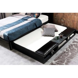 DARK METAL ΣΥΡΤΑΡΙ ΚΡΕΒΑΤΙΟΥ ΓΙΑ ΗΜΙΔΙΠΛΟ 121x194xH26cm