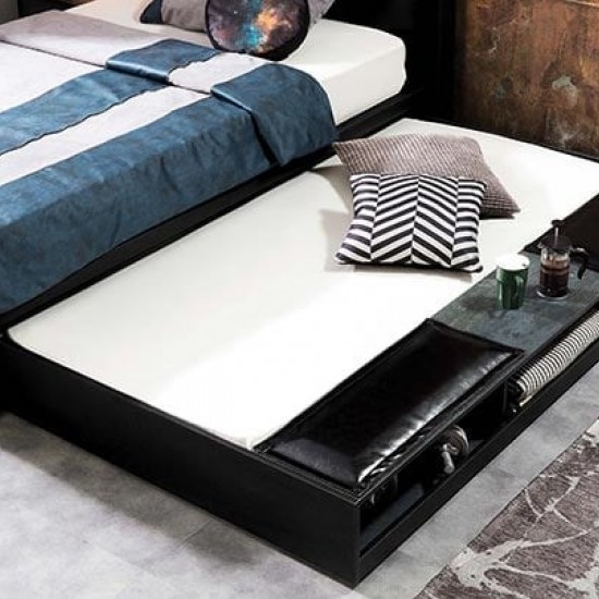 DARK METAL ΣΥΡΤΑΡΙ ΚΡΕΒΑΤΙΟΥ ΓΙΑ ΗΜΙΔΙΠΛΟ 121x194xH26cm