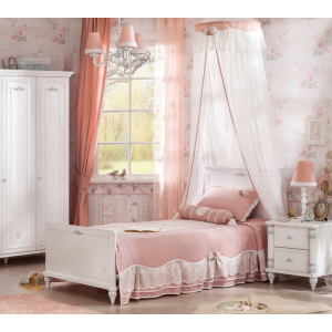 ΠΑΙΔΙΚΟ ΚΡΕΒΑΤΙ ROMANTICA ΜΟΝΟ 105x212x101cm