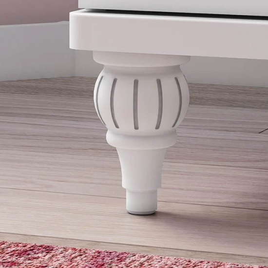 ROMANTICA ΠΑΙΔΙΚΗ ΝΤΟΥΛΑΠΑ 3ΦΥΛΛΗ 131x56xH200cm